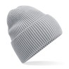 Winter hat - MOD. B384R:Light Grey, 52% polyester / 47% acrylic / 1% elastane, One Size